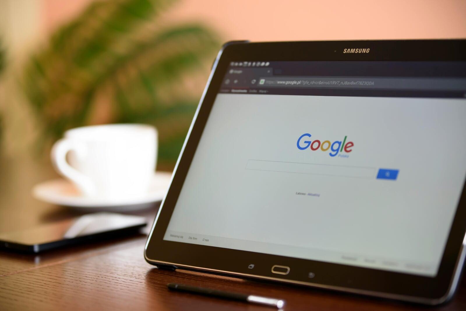 Google Search Page